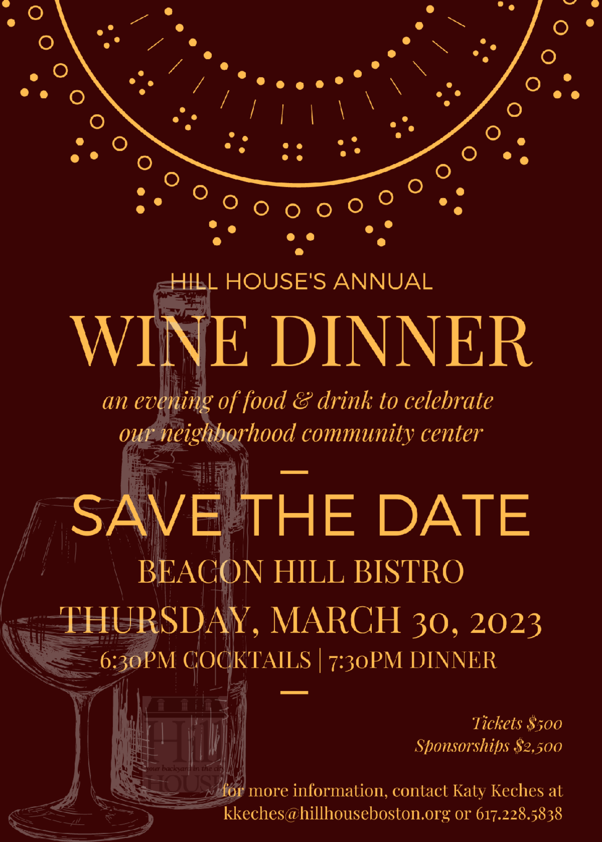 2023 wine dinner