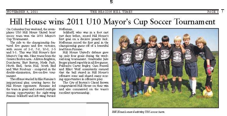 Mayor's Cup Soccer