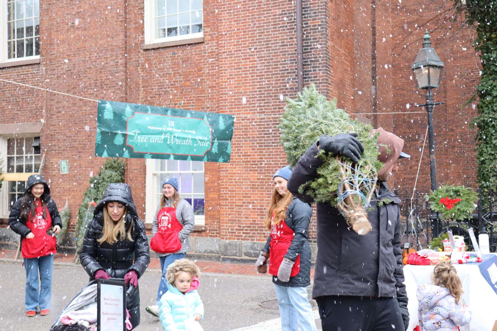 Hill House Annual Tree and Wreath Sale