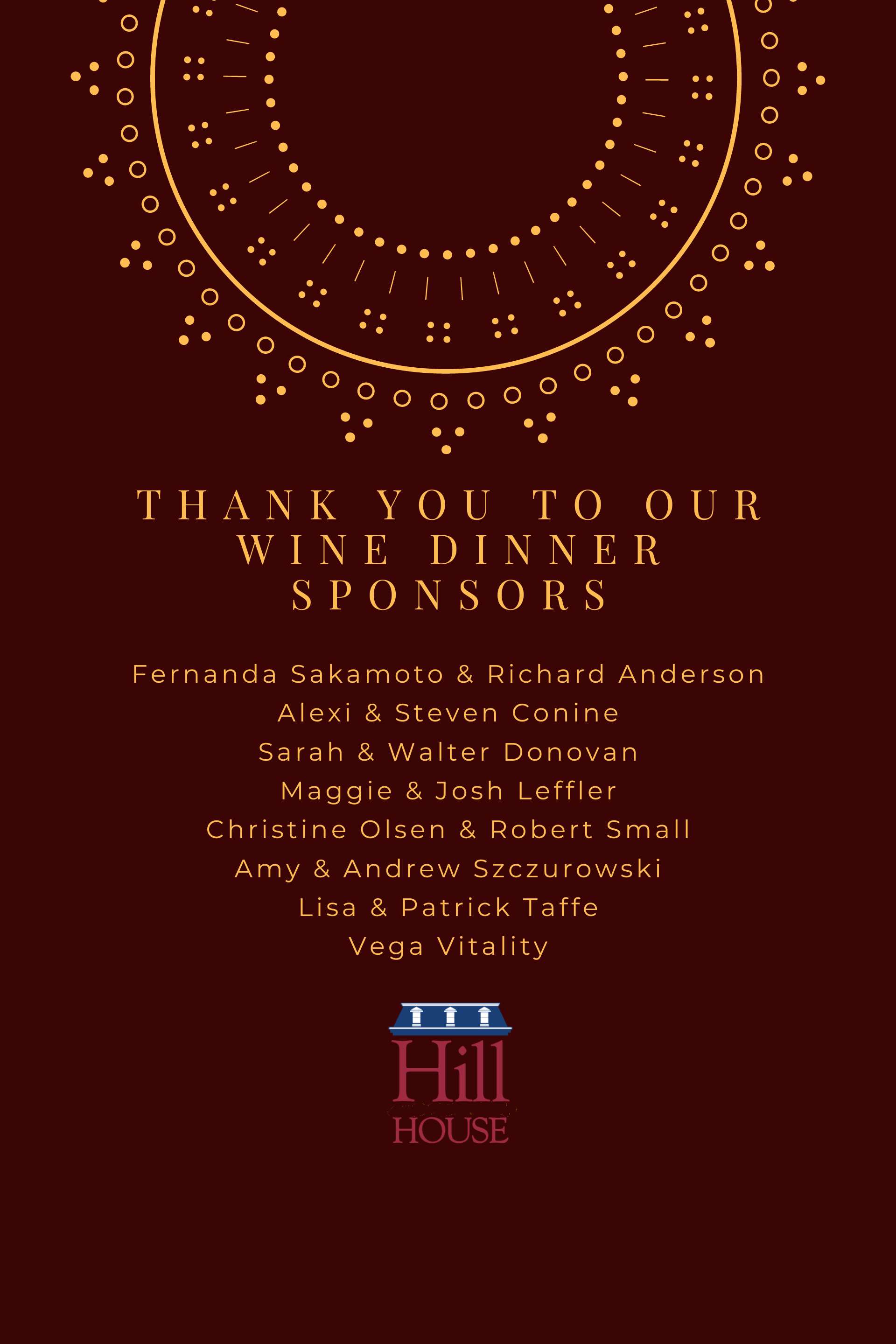 wine dinner sponsors 2023